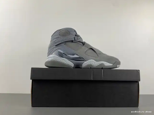 Rep 8 Grey Cool Retro Jordan 305381-014 0426